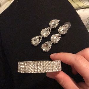 Earring and bracelet